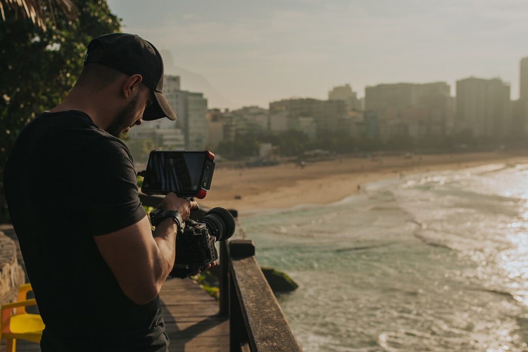filmmaker directing scene