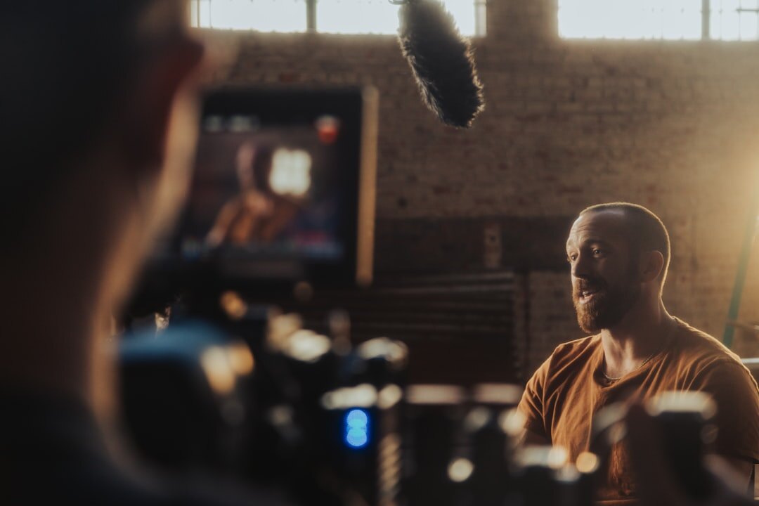 cinematic video scene