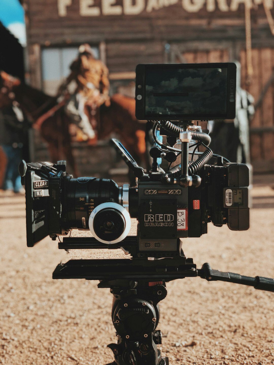 cinematic video scene