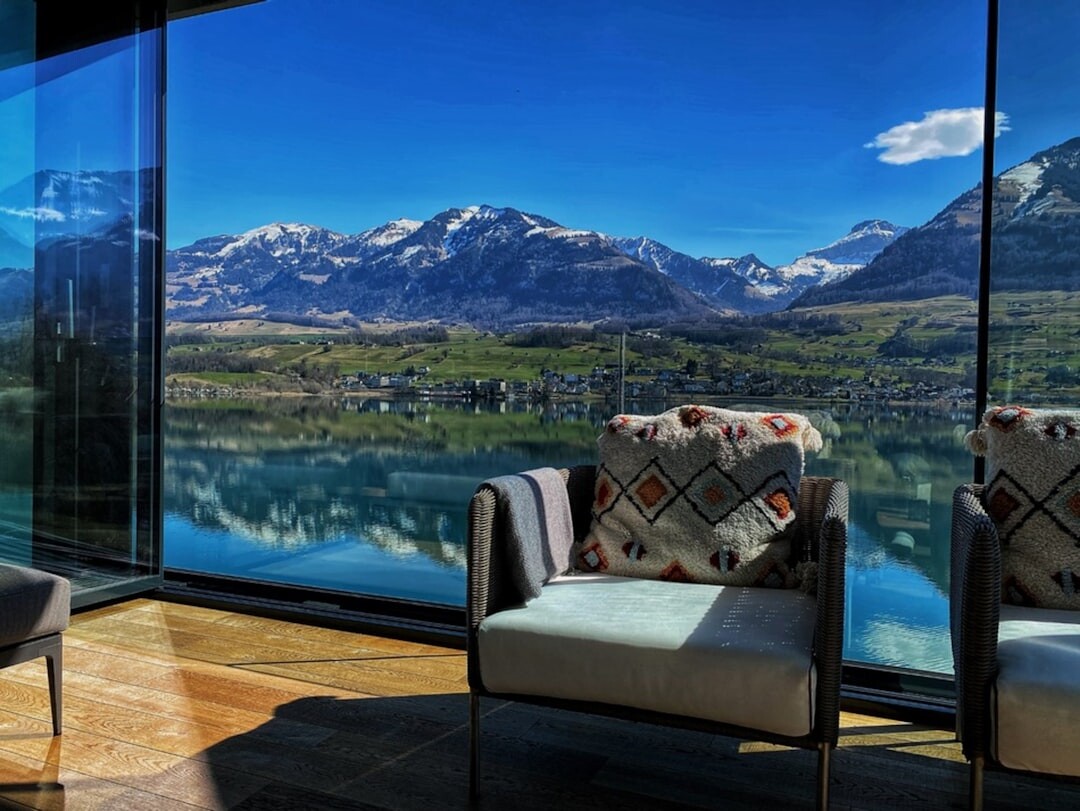 Modern creative video production studio office in Switzerland