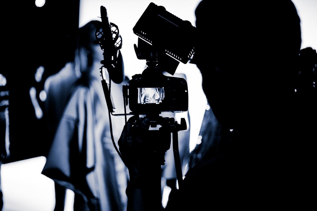 cinematic camera shot
