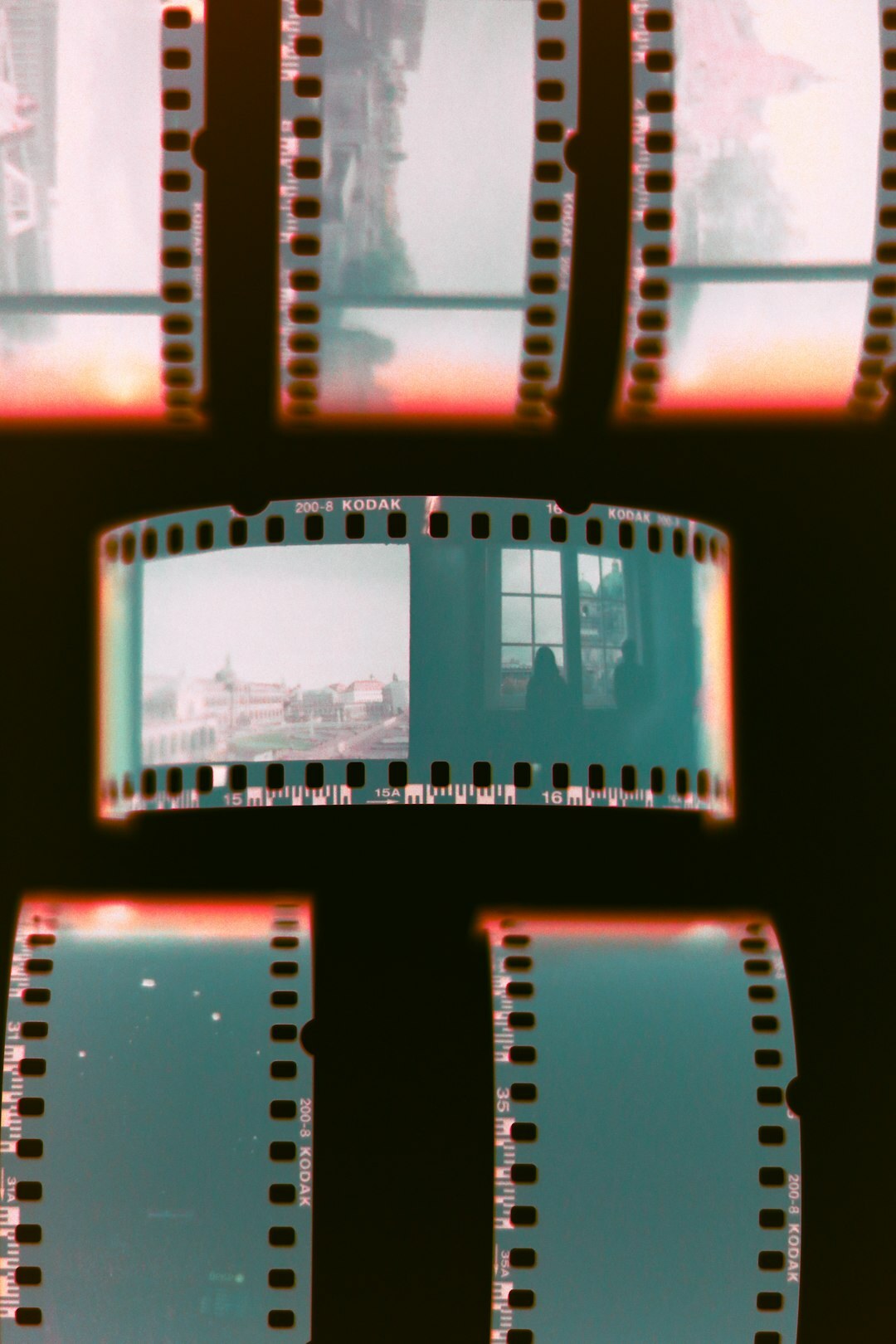 vintage film editing